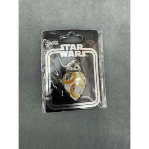 Star Wars Celebration 2020 BB8 Enamel Pin Disney Lucasfilm Droid Orange White